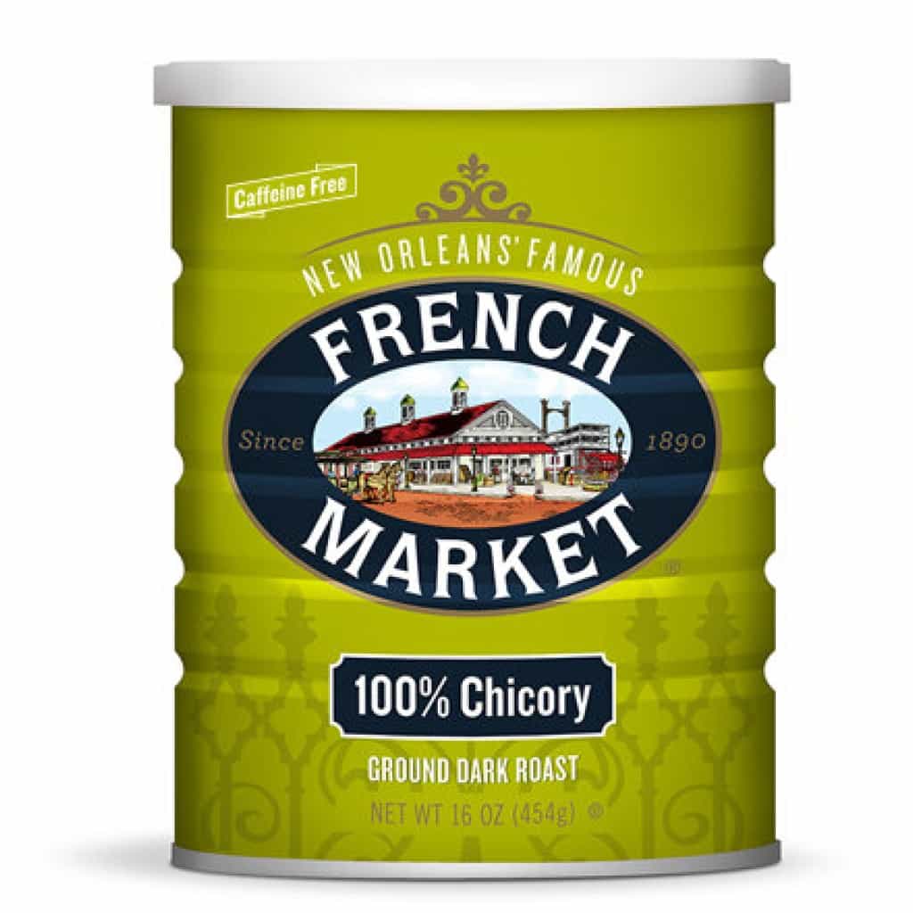 French Market Dark Roast Ground Chicory — 16 oz Can