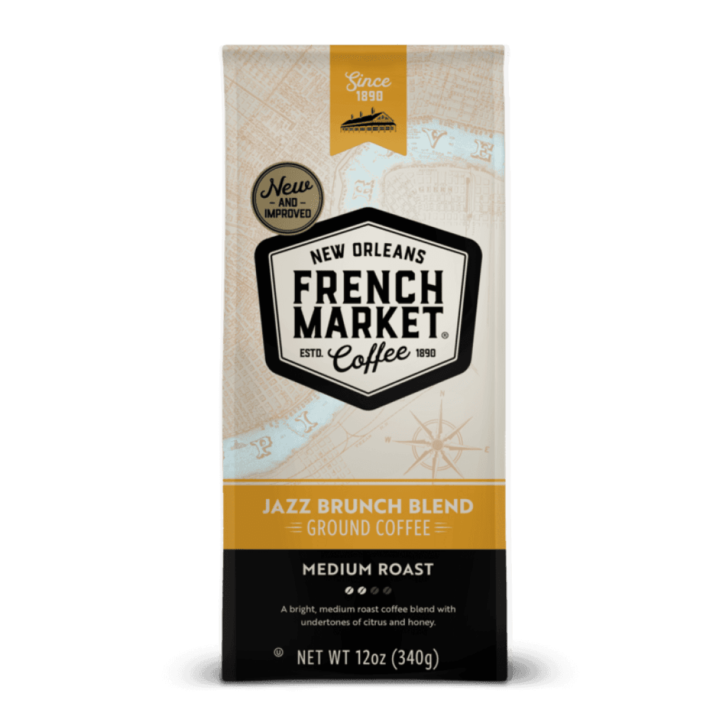 French Market Jazz Brunch Blend Medium Roast — 12 oz