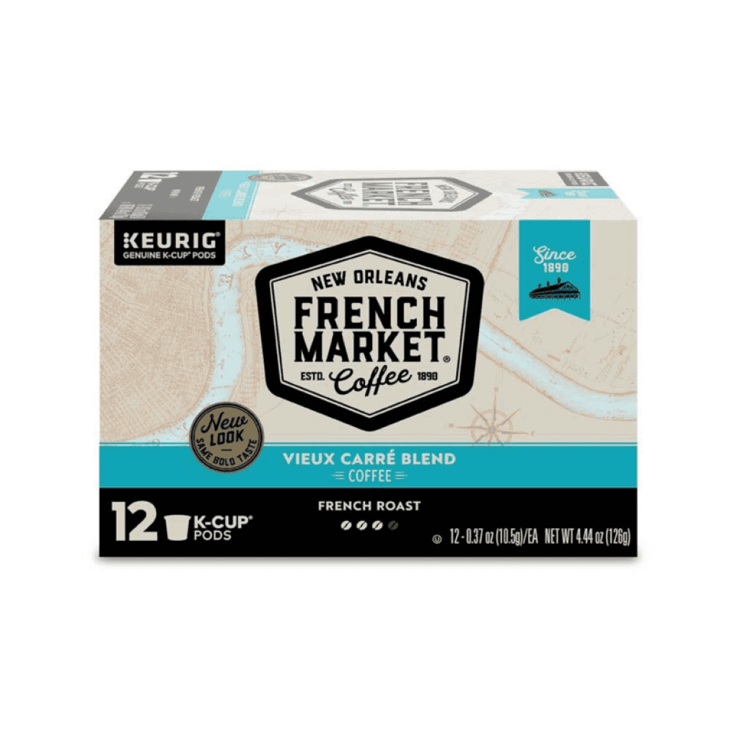 French Market Vieux Carré French Roast K-Cups, 12 Ct