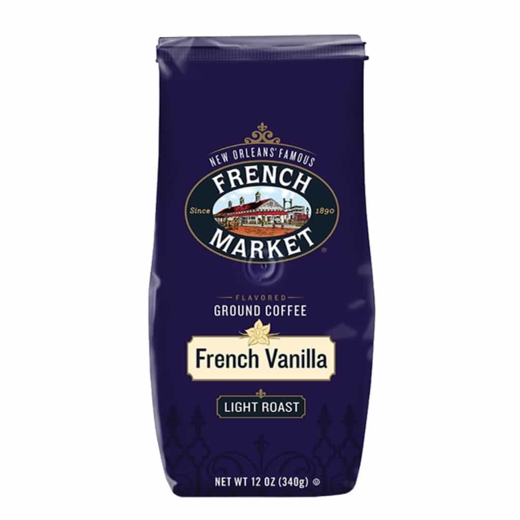 French Market French Vanilla Coffee 12 oz Bag