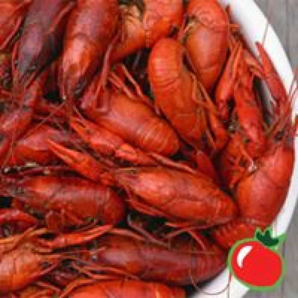 Field Run Fresh Boiled Crawfish — 50 lb Seasoned