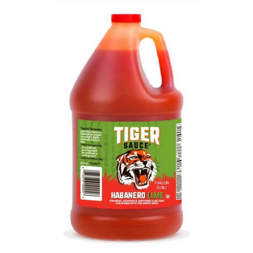 Tiger Sauce Habanero Lime — 1 Gallon
