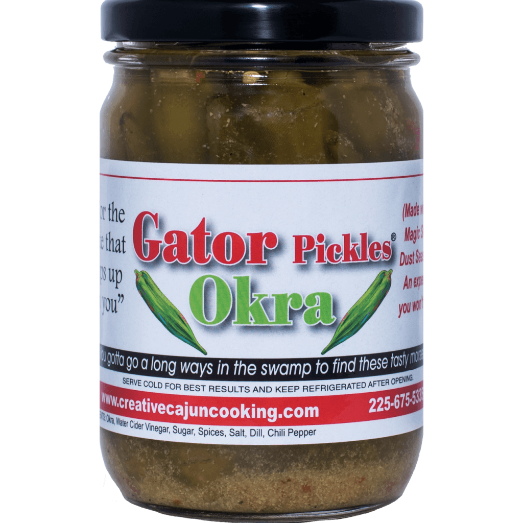 Gator Pickles Pickled Okra 14.5 oz