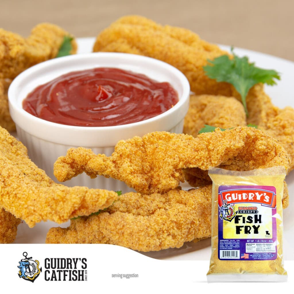 Guidry's Catfish Fish Fry, 1 lb Bag