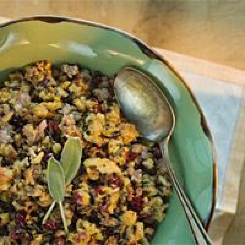 Hebert's Jalapeno Crawfish Cornbread Dressing