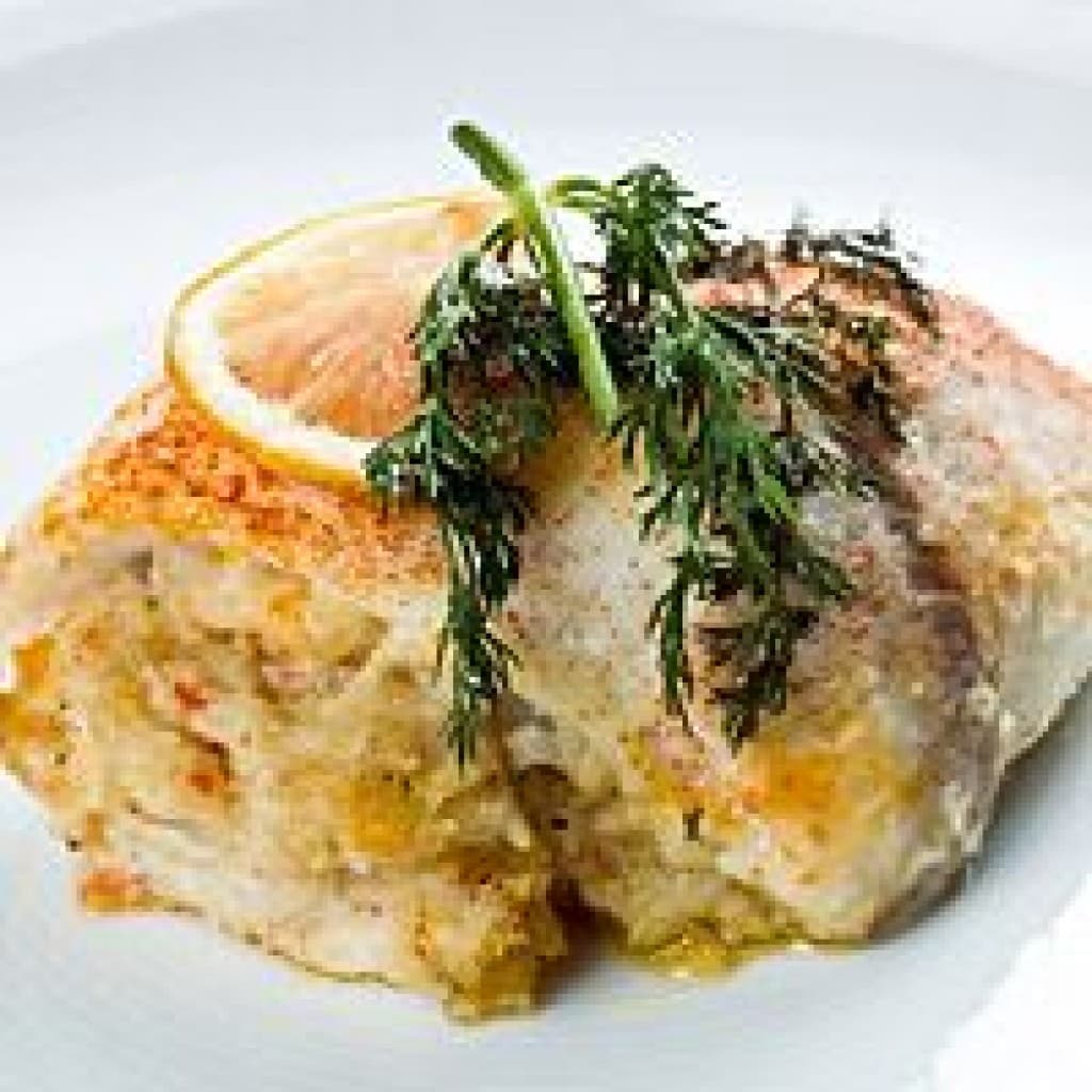 Hebert's Stuffed Catfish with Crab & Shrimp