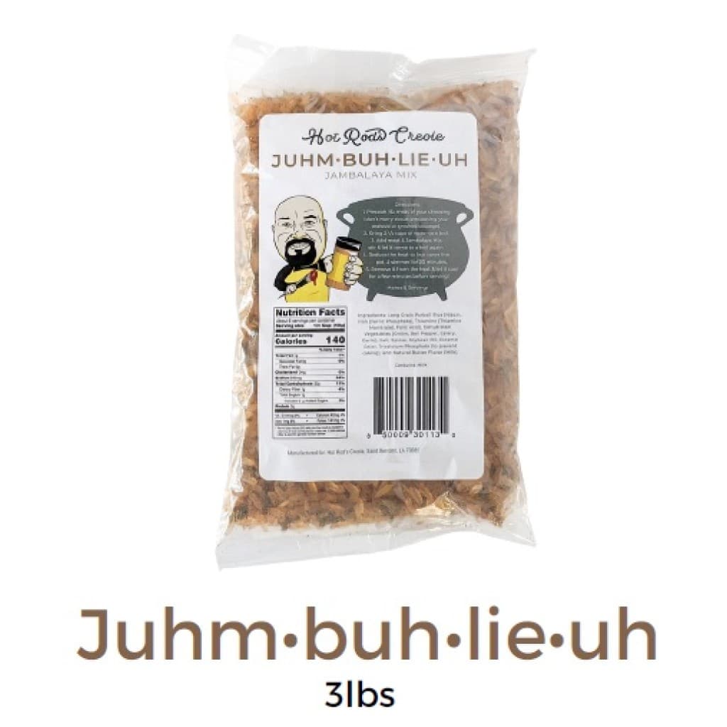 Hot Rod's Juhm-buh-lie-uh Jambalaya Mix 3 lb