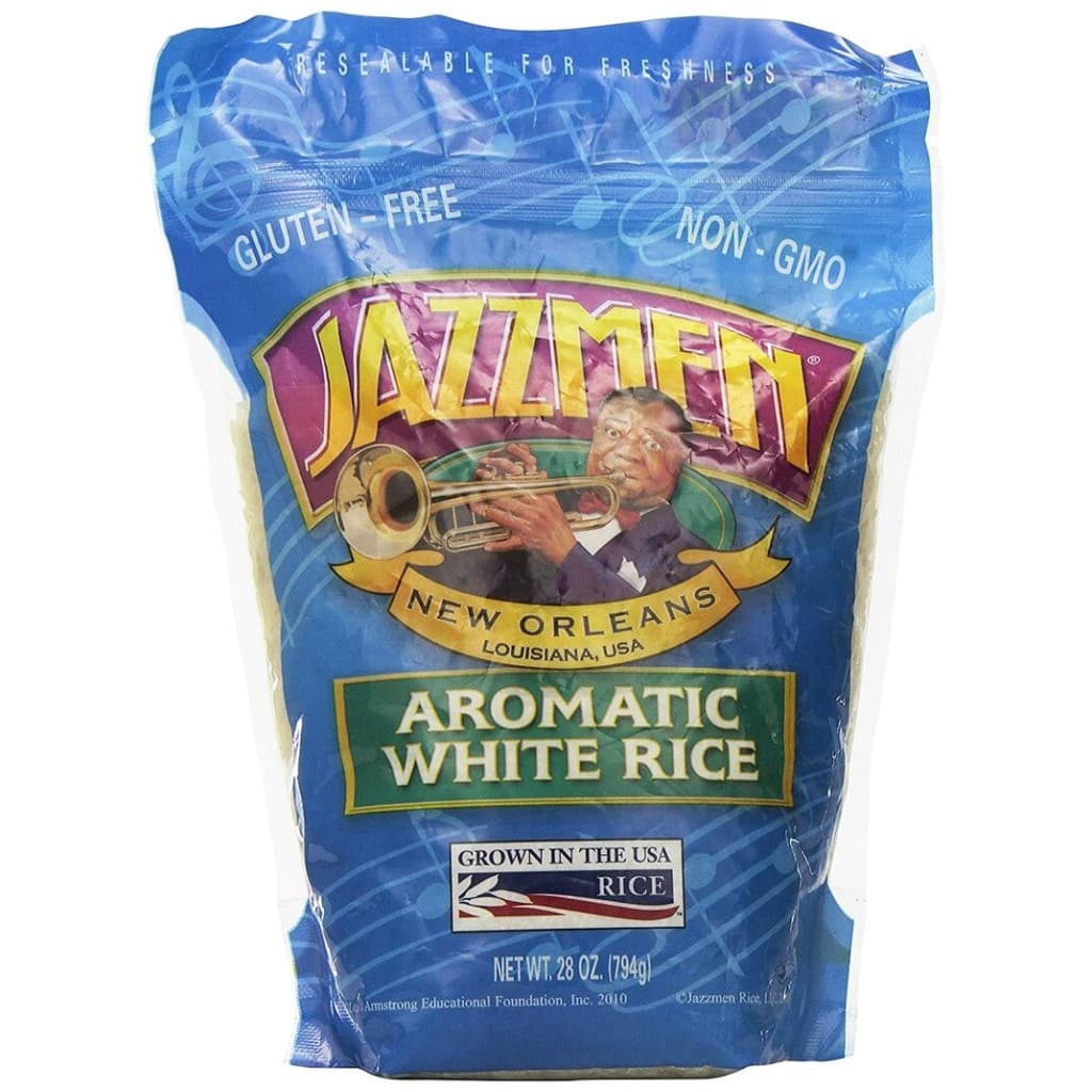 Jazzmen White Rice — 28 oz Pouch