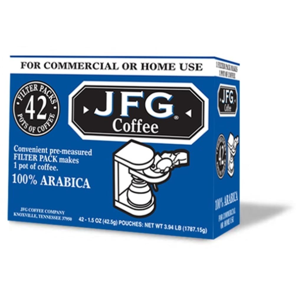 JFG Coffee Filter Pack #42 — 1.5 oz Closeout