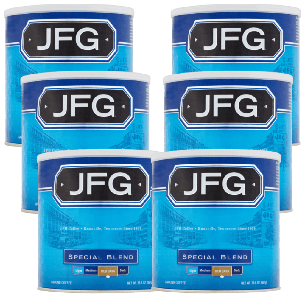 JFG Special Blend Ground Coffee, 30.6 oz (Pack of 6)