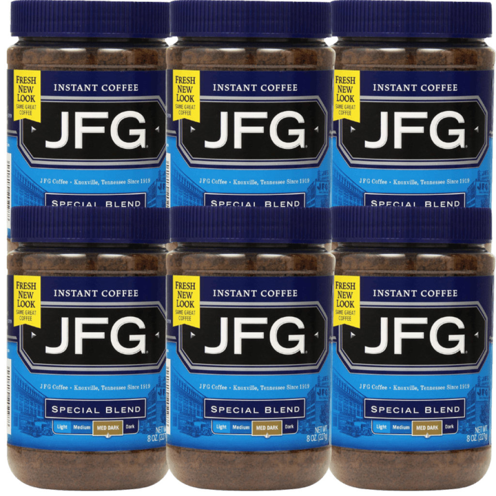JFG Special Blend Instant Coffee — 8 oz (6 Pack)