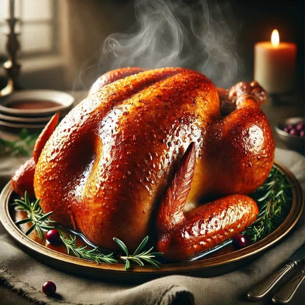 Jalapeño Cornbread Stuffed Cajun Turkey —