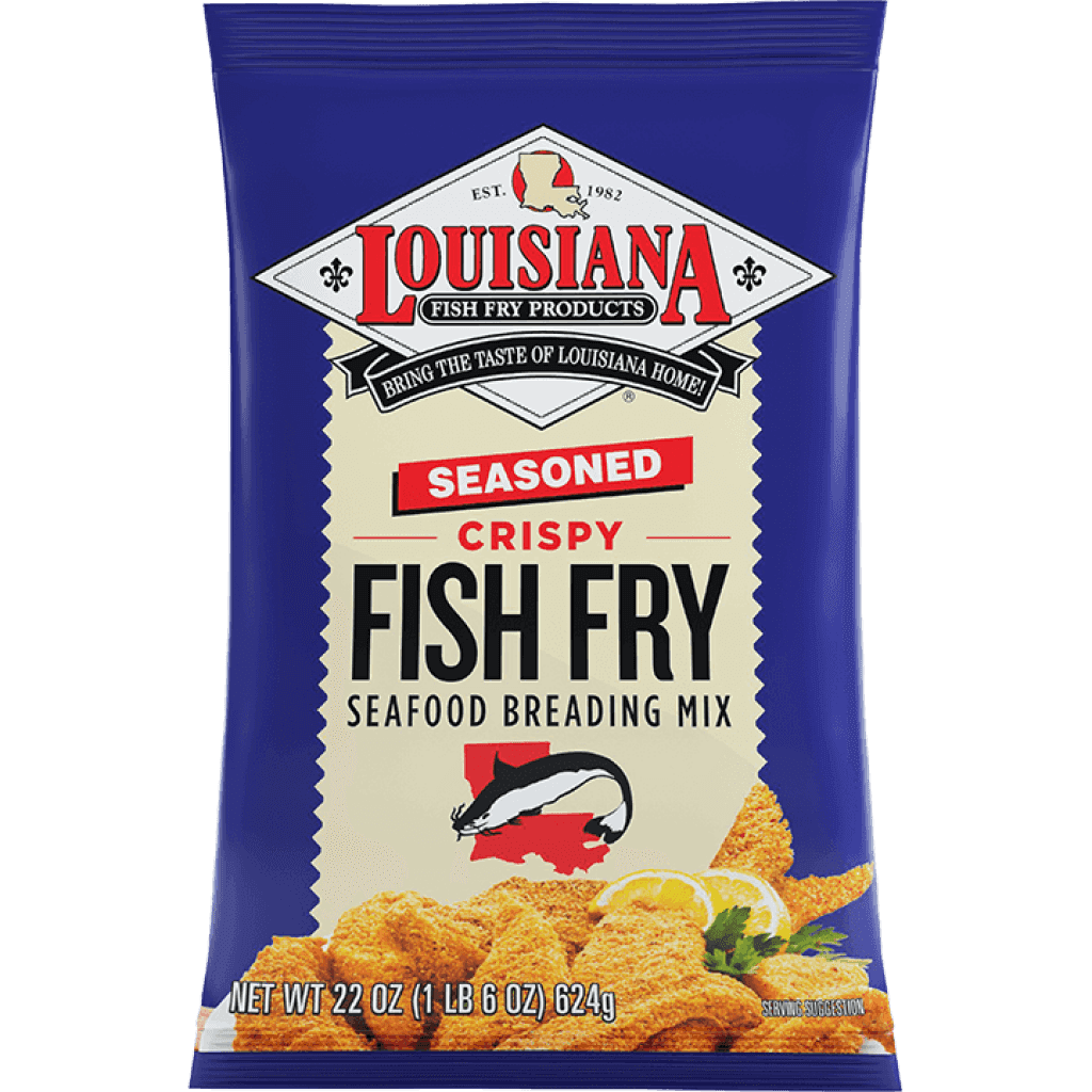 Louisiana Fish Fry Seasoned Crispy 22 oz bag