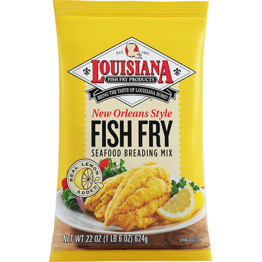 Louisiana Fish Fry New Orleans Lemon Fish Fry 22 oz bag