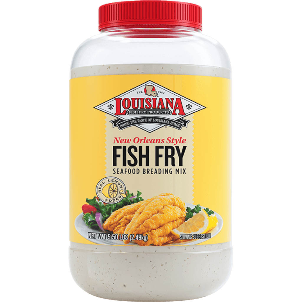 Louisiana Fish Fry New Orleans Style Lemon Fish Fry — 1 Gallon