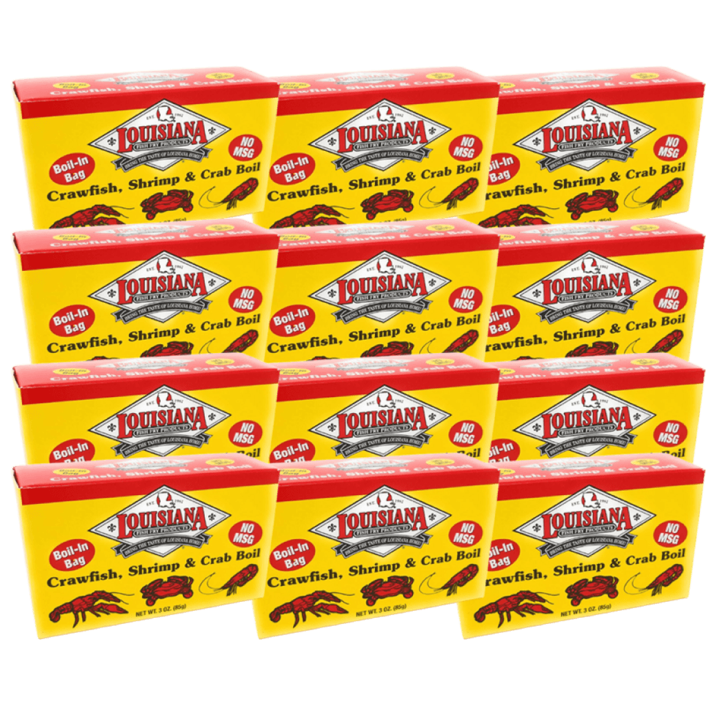 Louisiana Fish Fry 3 oz Crawfish/Shrimp/Crab Boil - 12 Pack