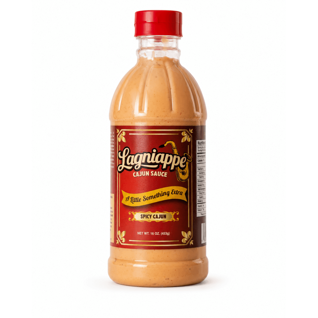 Lagniappe Spicy Cajun Dipping Sauce — 16 oz Bottle