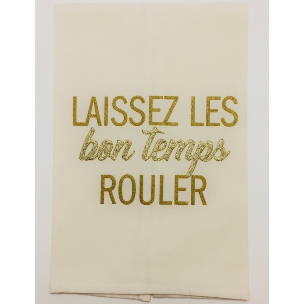 Laissez Les Bon Temps Organic Cotton Kitchen Towel