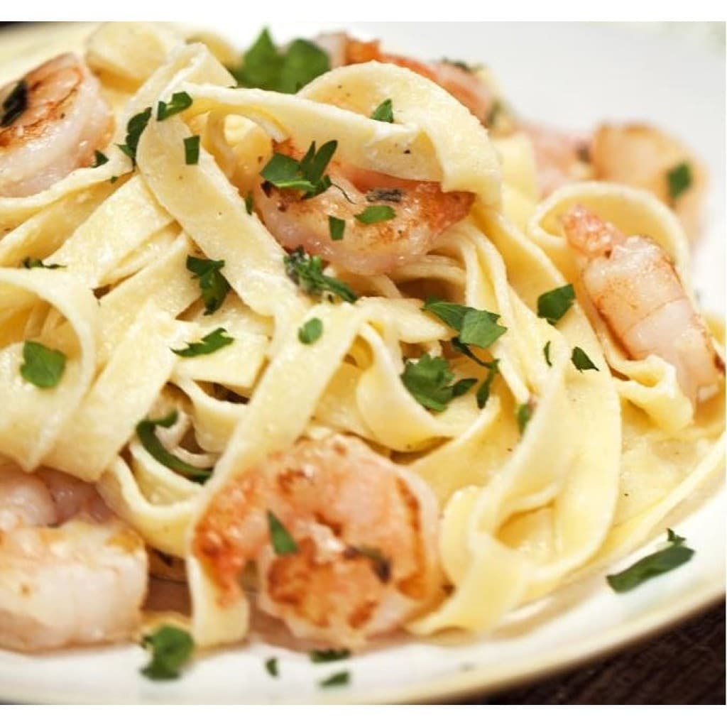 Crab & Shrimp Fettuccine — Ready to Heat