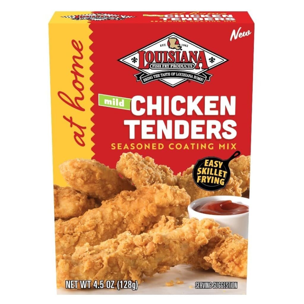 Louisiana Fish Fry At Home Chicken Tenders Coating Mix - 4.5 oz