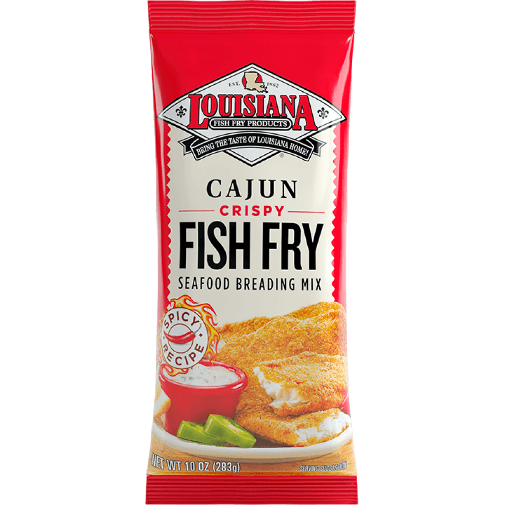 Louisiana Fish Fry Crispy Cajun Fish Fry — 10 oz