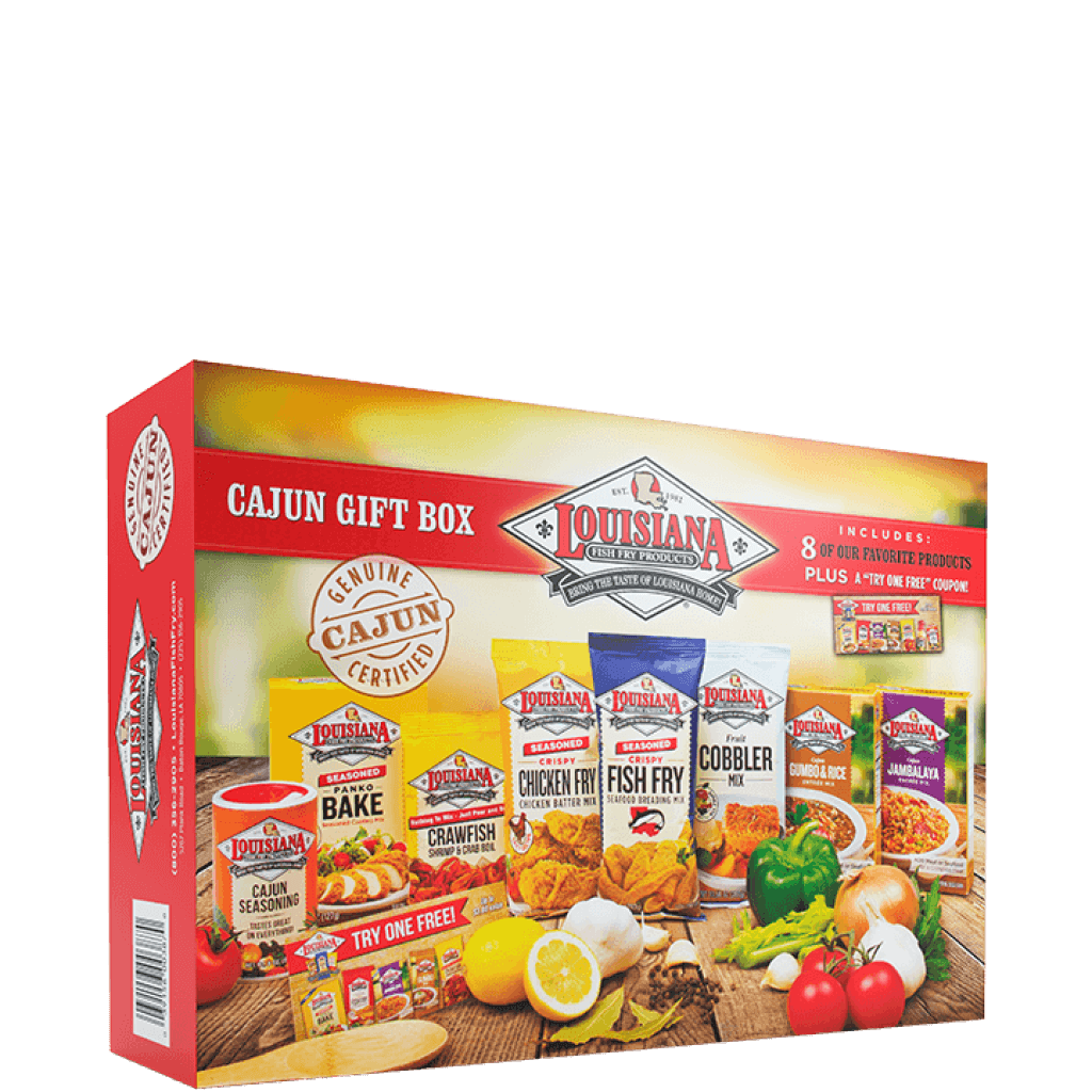 Louisiana Fish Fry Cajun Gift Box — Assorted Mix