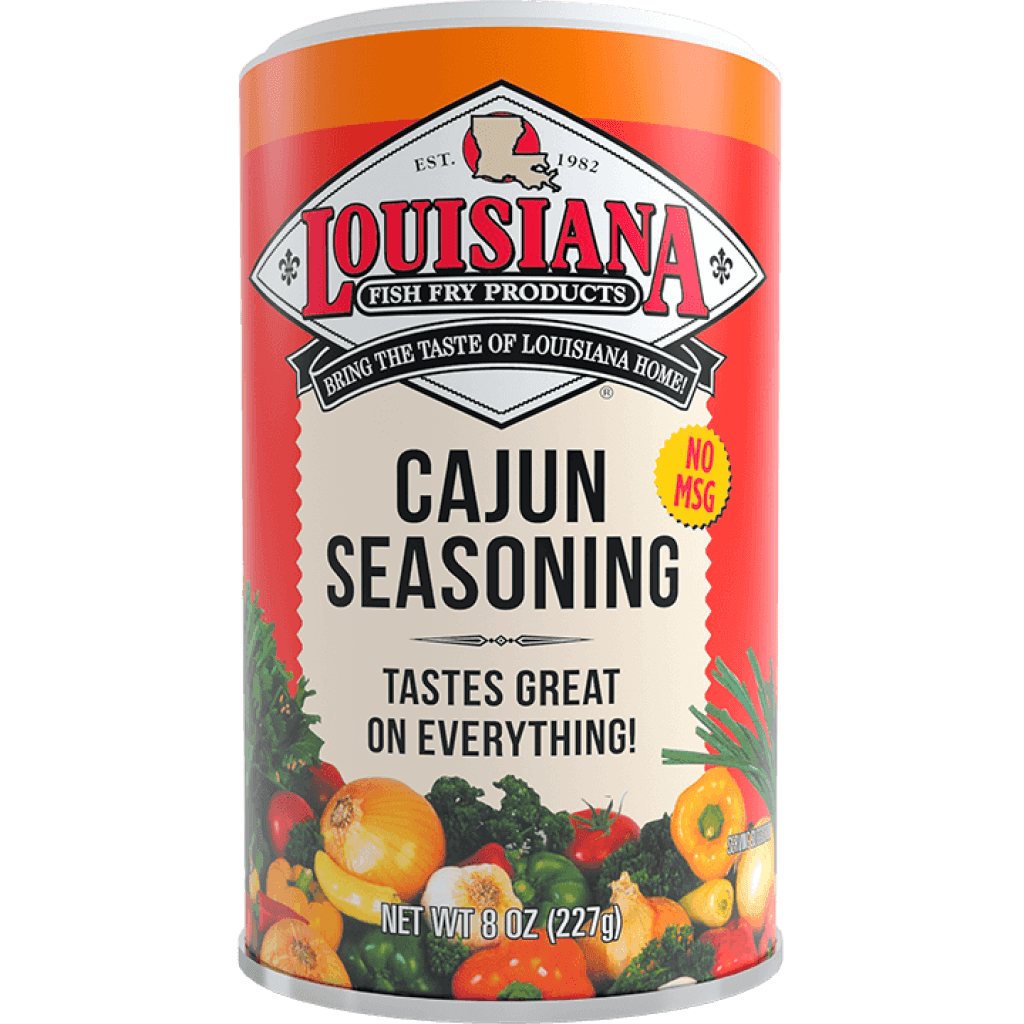 Louisiana Fish Fry Cajun Seasoning 8 oz Shaker