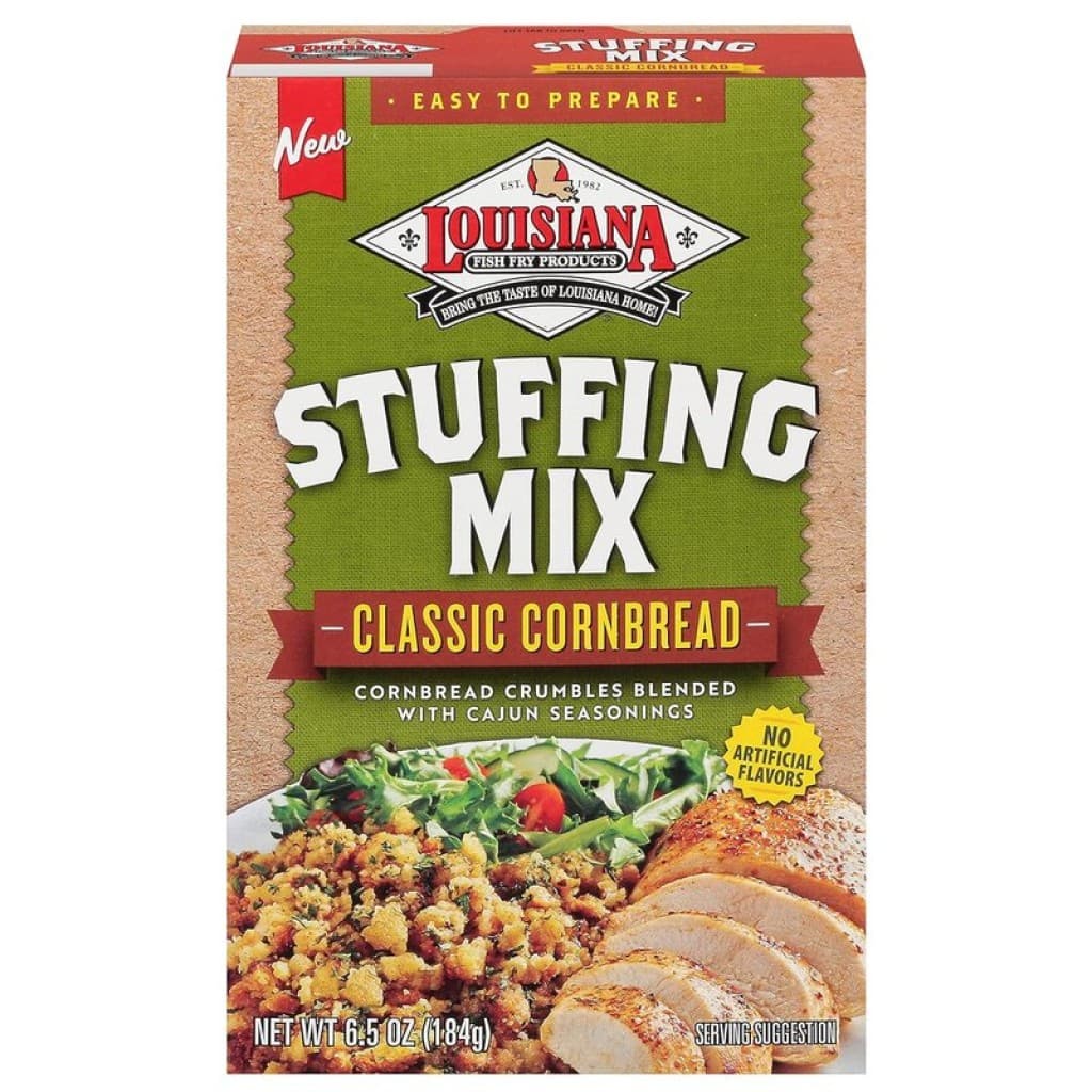 Louisiana Fish Fry Classic Cornbread Stuffing Mix - 6.5 oz
