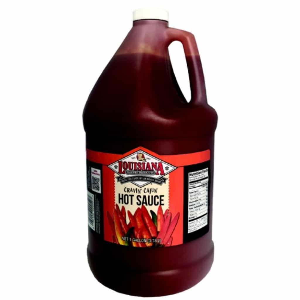 Louisiana Fish Fry Medium-Hot Sauce - 1 Gallon