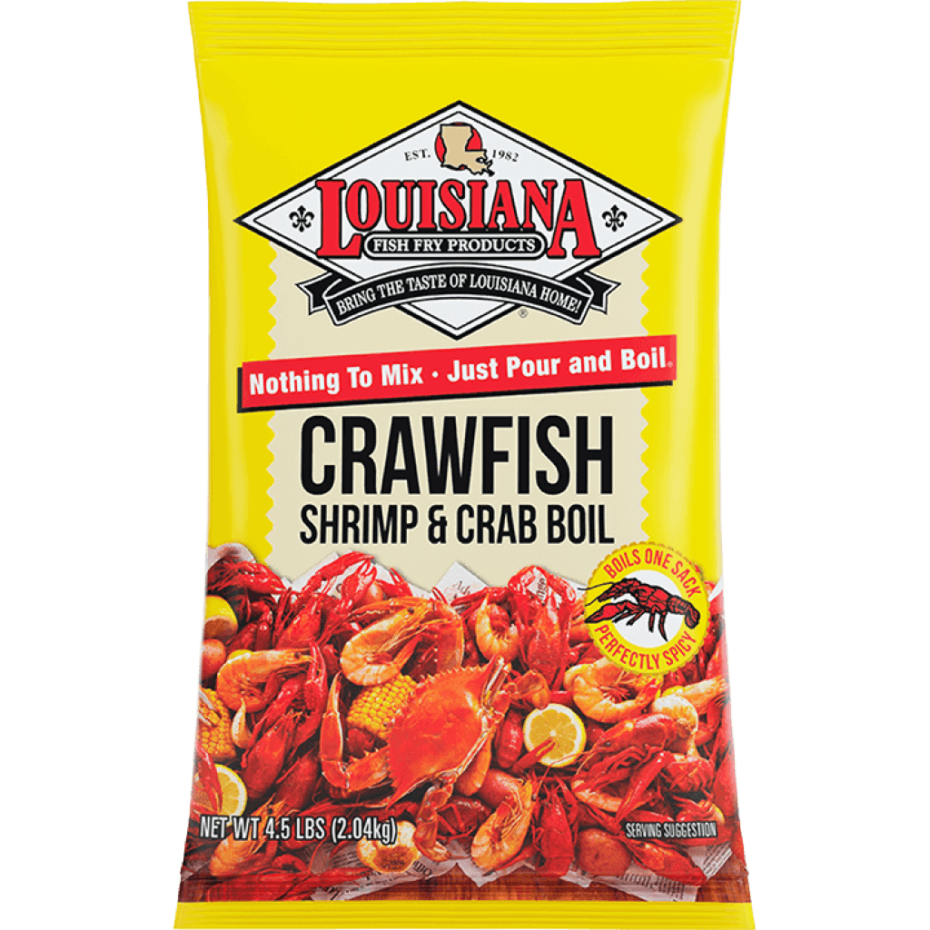 Louisiana Fish Fry 4 lb Crawfish, Crab & Shrimp Boil Seasoning