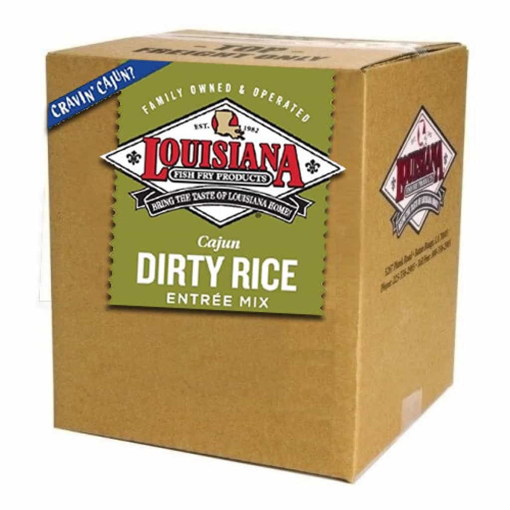 Louisiana Fish Fry Dirty Rice Mix 10 lb Bag