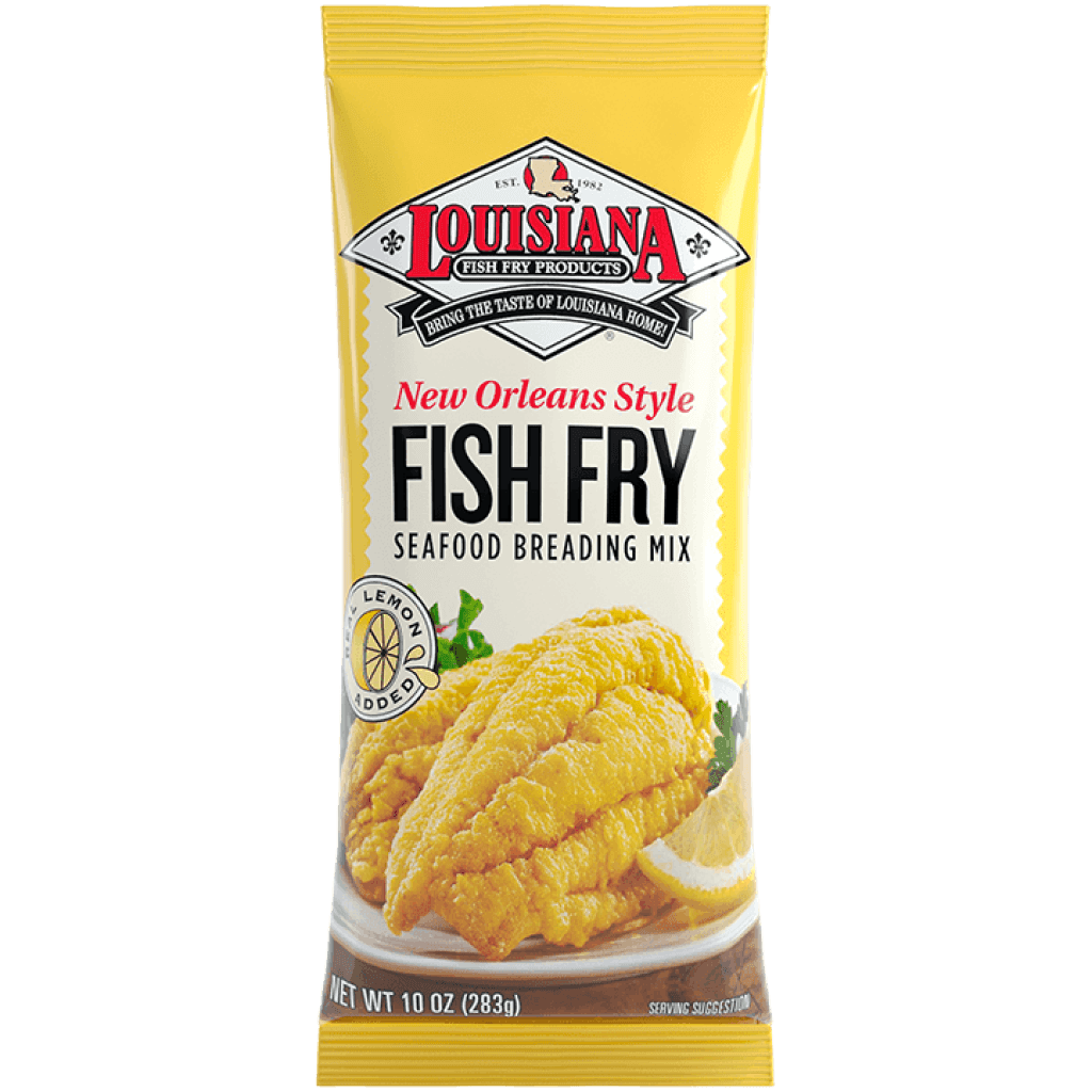 Louisiana Fish Fry Lemon-Seasoned Fish Fry Mix