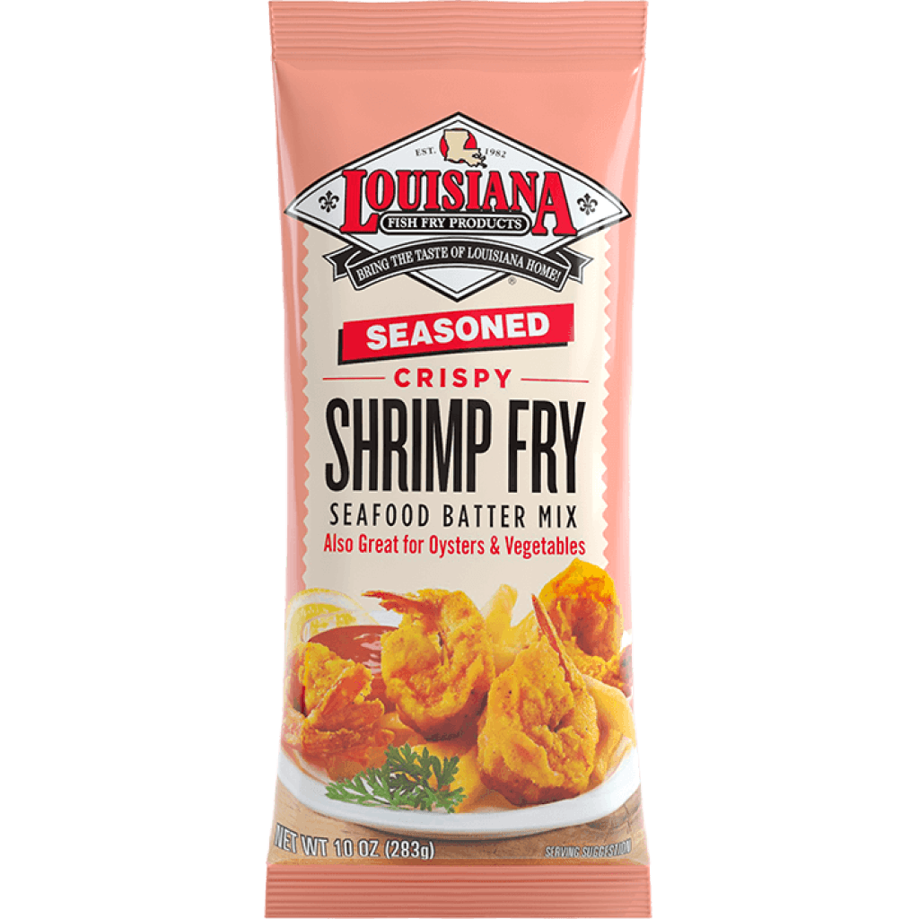 Louisiana Shrimp Fry Seasoned Dry Mix — 10 oz