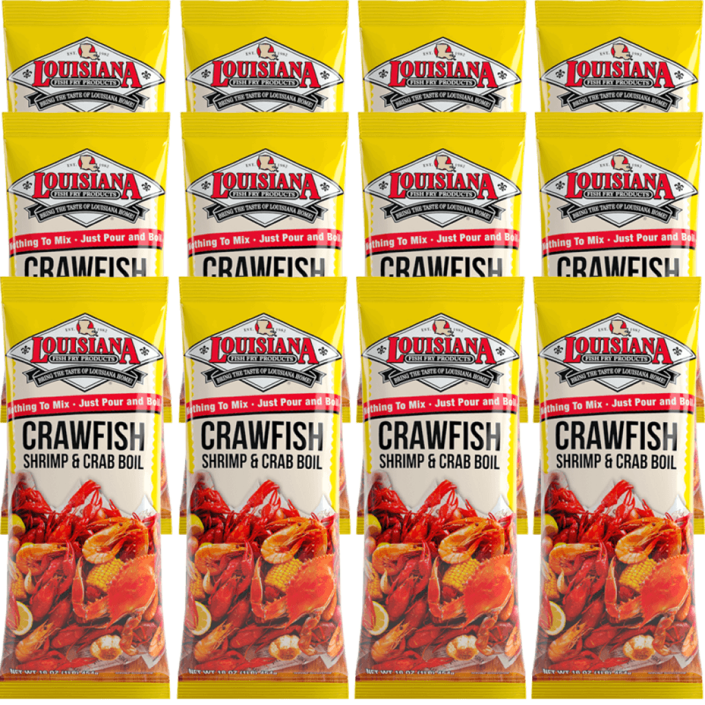 Louisiana Fish Fry Crawfish, Crab & Shrimp Boil 16 oz — 12 Pack