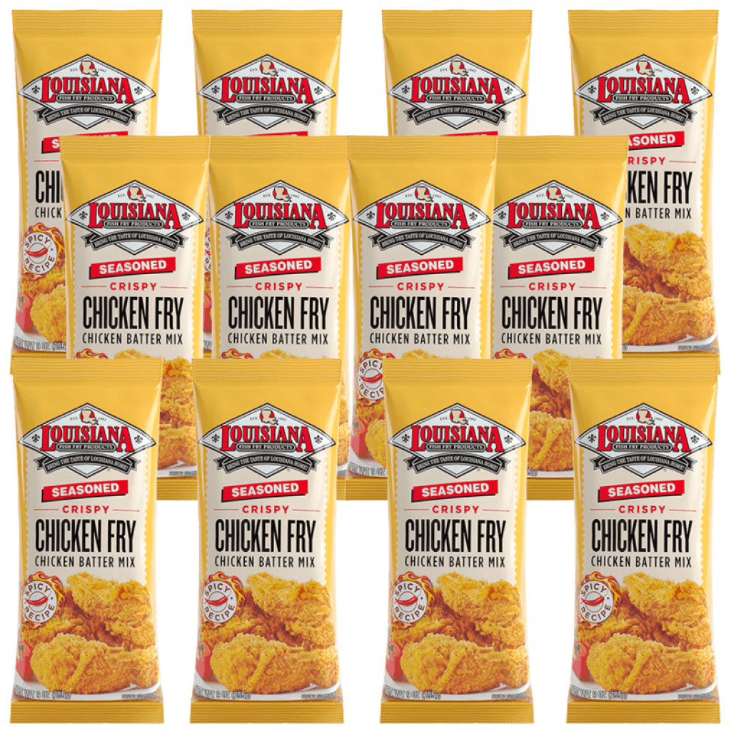 LOUISIANA Seasoned Chicken Fry 9 oz — 12 Pack (Case)