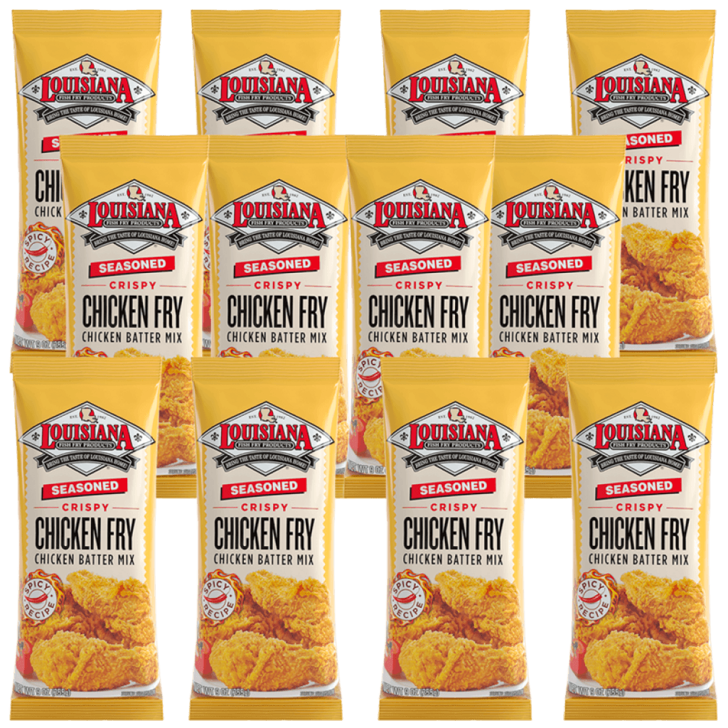 LOUISIANA Seasoned Chicken Fry 9 oz — 12 Pack (Case)