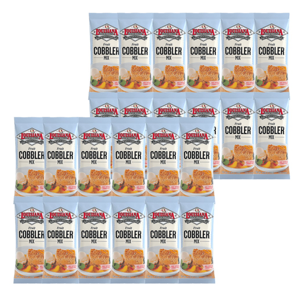 Louisiana Fish Fry 10.58 oz Cobbler Mix — 24 Pack