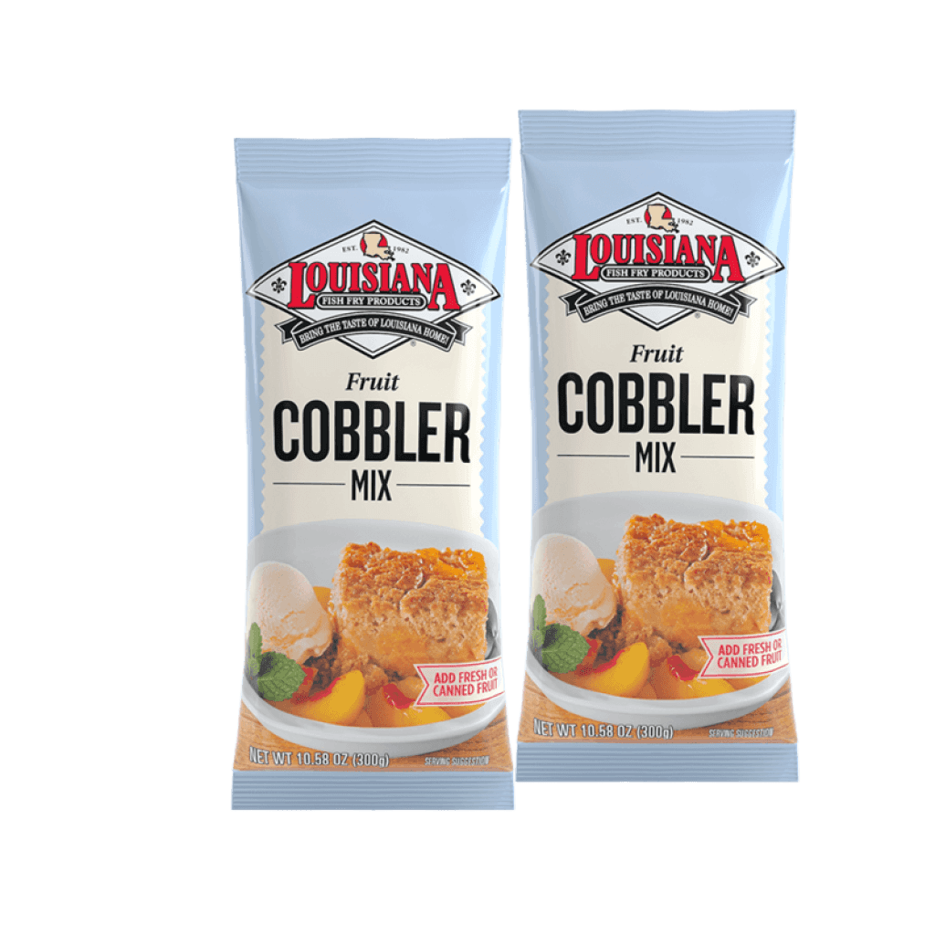 Louisiana Fish Fry Cobbler Mix 10.58 oz — 2 Pack