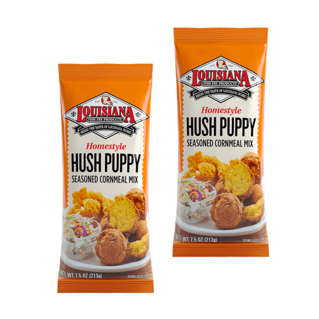 Louisiana Fish Fry Hush Puppy Mix 7.5 oz — 2-Pack
