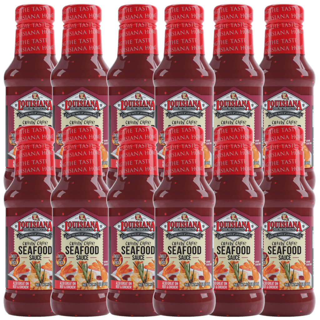 Louisiana Fish Fry Cajun Seafood Sauce — 12 oz, 12-Pack