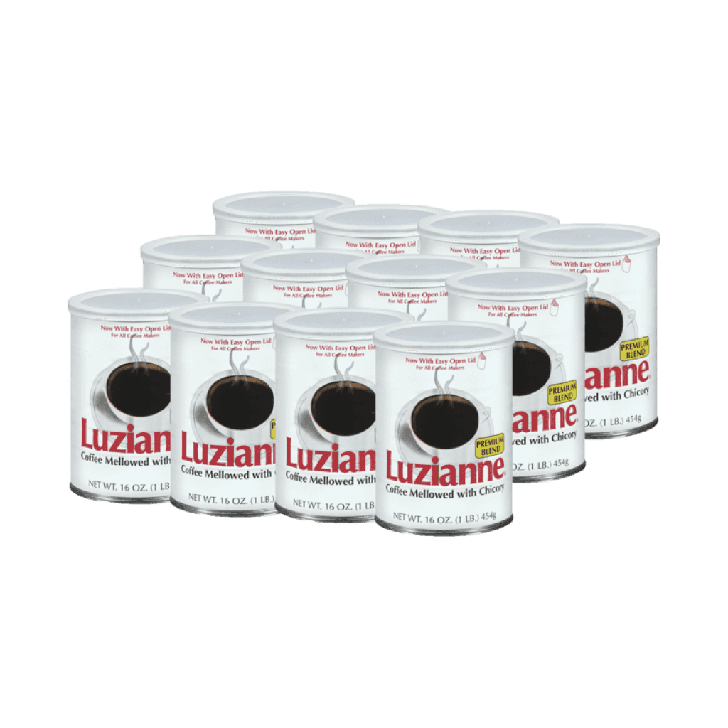 Luzianne Premium Coffee & Chicory 16 oz (12 Pack)