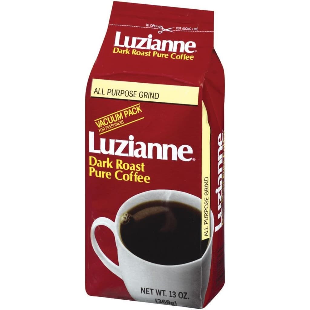 Luzianne Pure Very Dark Roast Coffee 13 oz