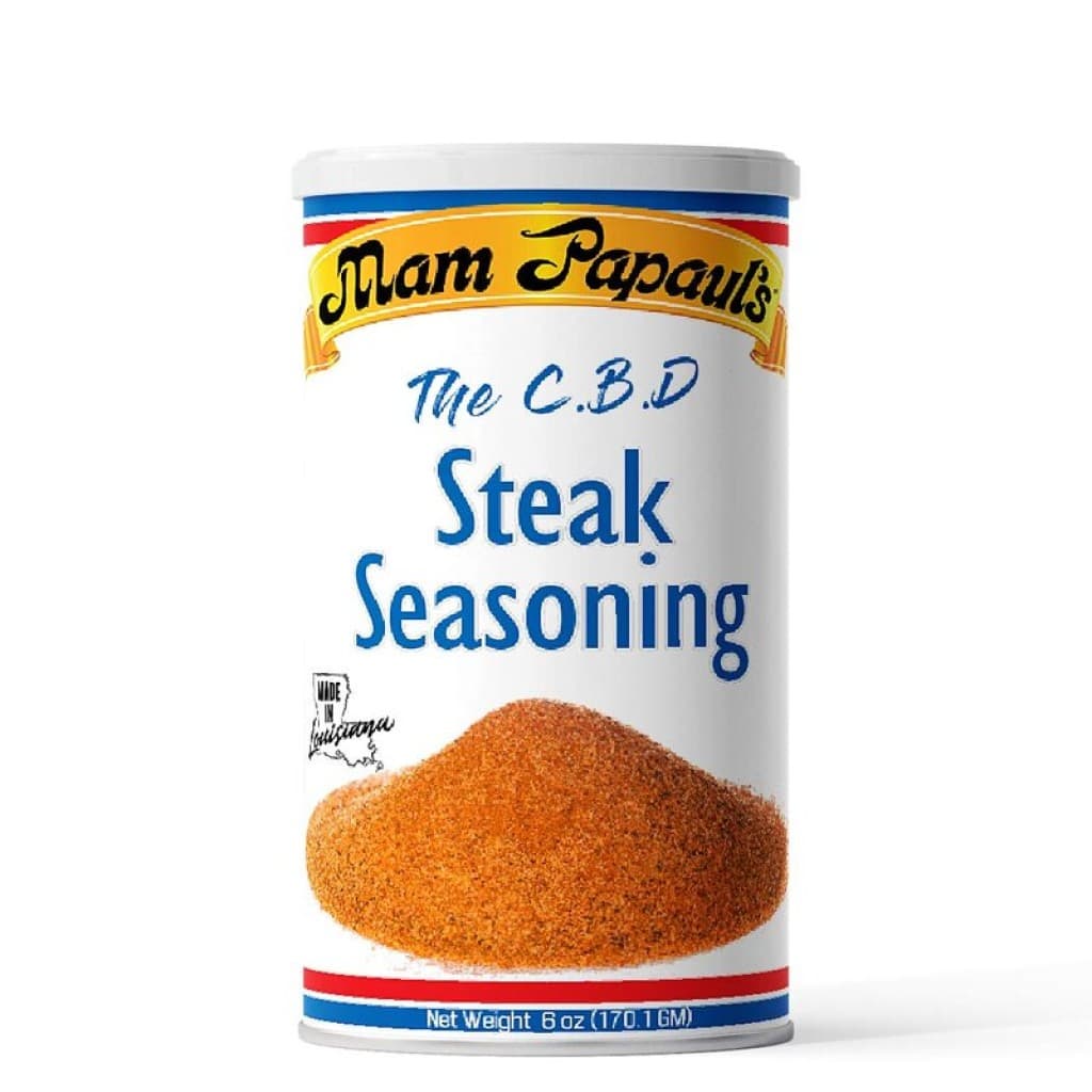 Mam Papaul's C.B.D. Steak Seasoning, 6 oz