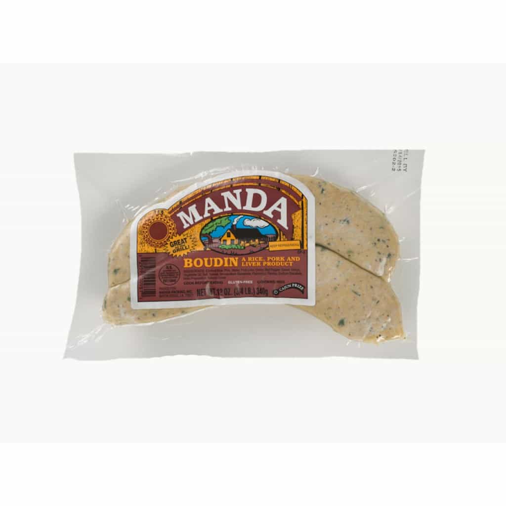 Manda's Pork Boudin — 12 oz Link