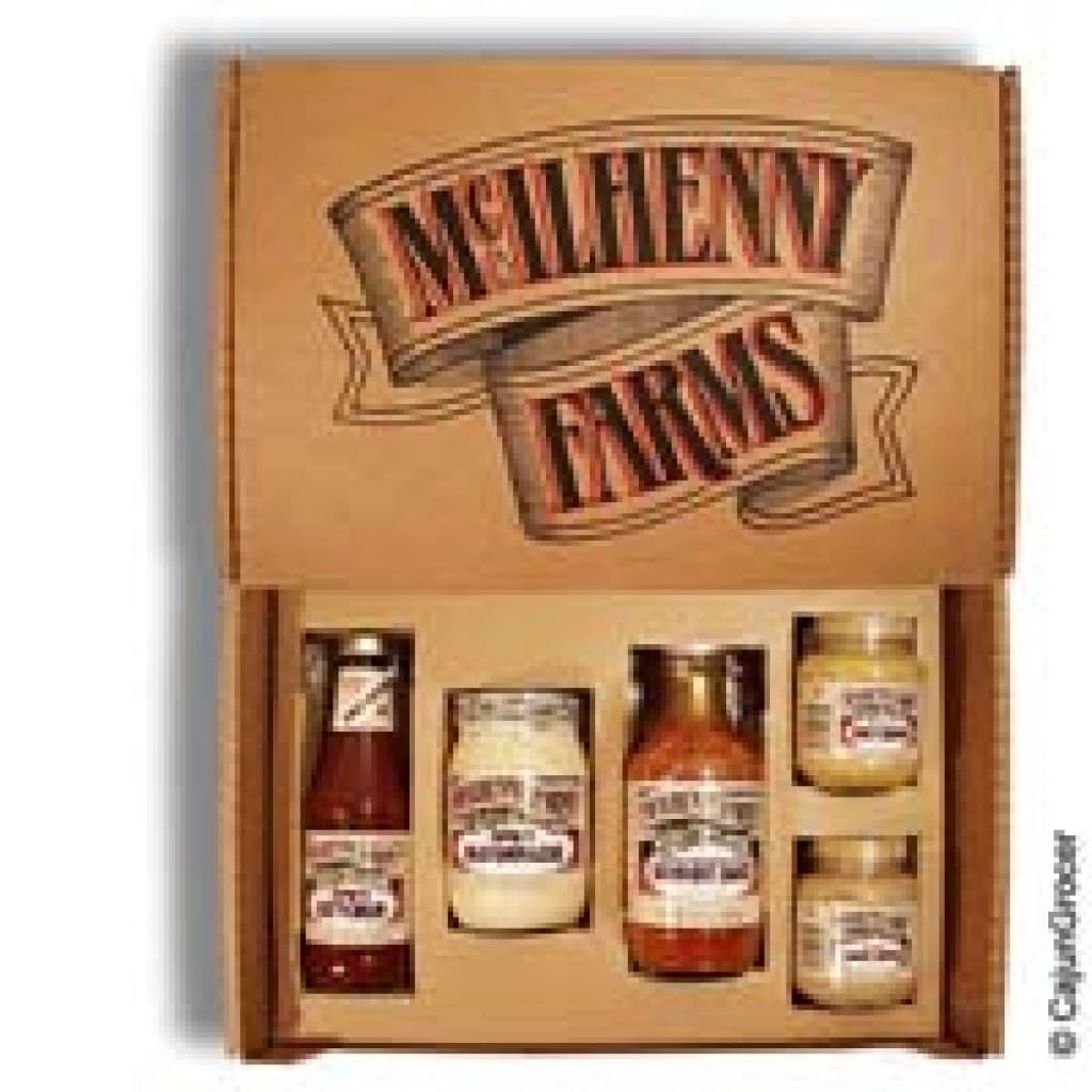 McIlhenny Farms Small Gift Box — Five Sauces & Condiments