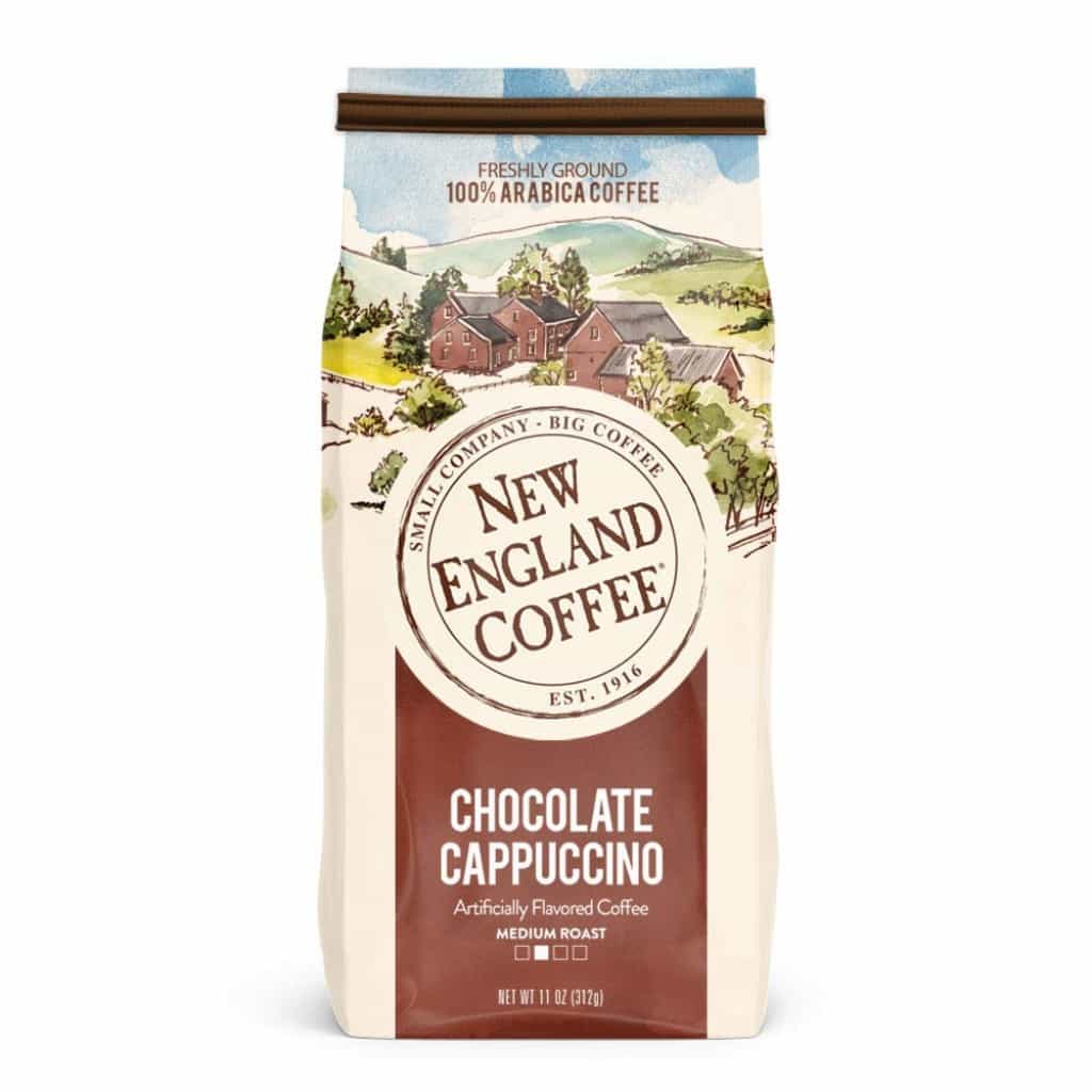 New England Coffee Chocolate Cappuccino Ground