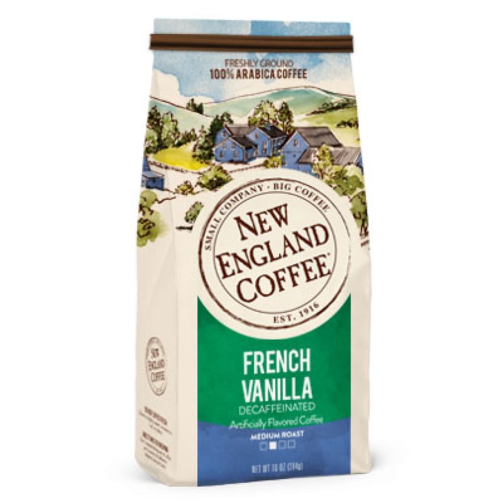 French Vanilla Decaf Ground Coffee — 10 oz