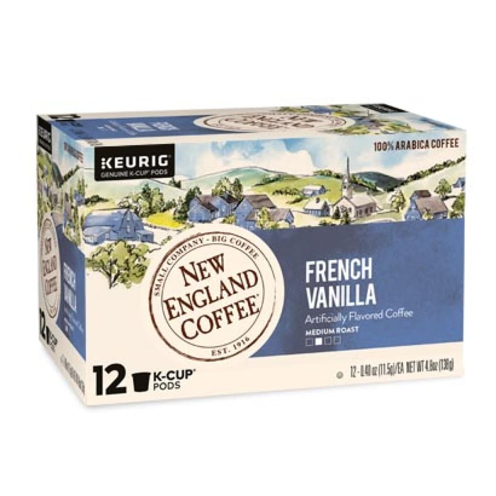 New England Coffee French Vanilla K-Cups — 12 Count