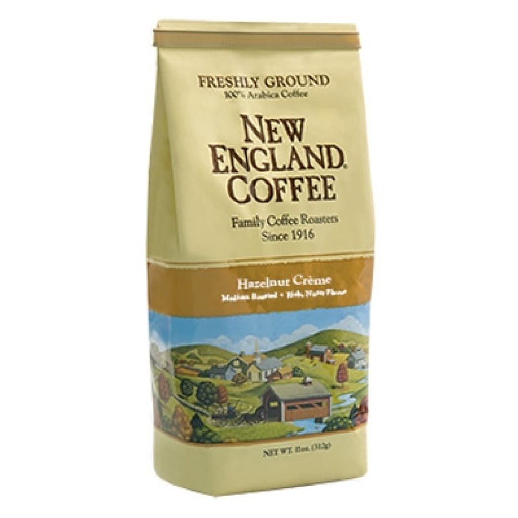 New England Coffee Hazelnut Crème Ground Coffee 11 oz