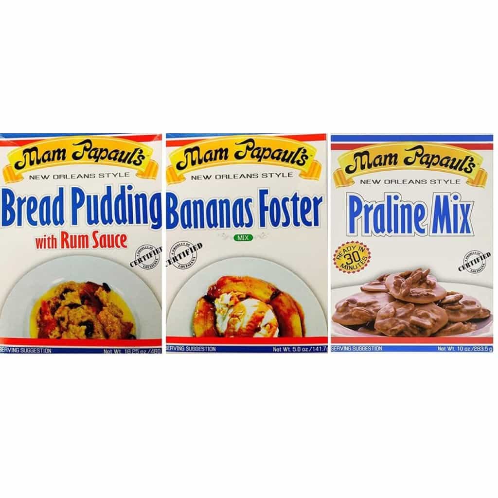 Mam Papaul's New Orleans Desserts Sampler — 3 Mixes